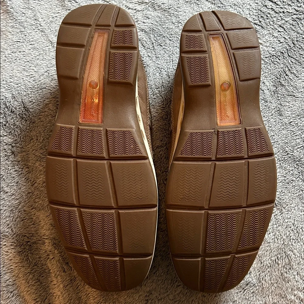 Clark’s Unstructured Men's Brown Casual Loafers size 10.5M
